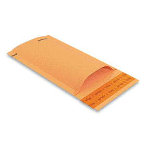 Self-sealing Kraft Bubble Mailer, #000, Square Flap, Self-adhesive Closure, 4.63 X 6.75, Golden Brown Kraft, 500-carton