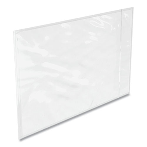 Packing List Envelope, Full-size Window, 10.75 X 6.75, Clear, 500-carton