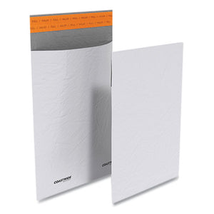 Self-sealing Poly Mailer, Square Flap, Self-adhesive Closure, 7.5 X 10.5, White, 1,000-carton