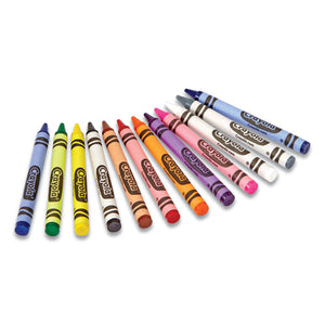 Classic Color Crayons, Tuck Box, Assorted, 12-box