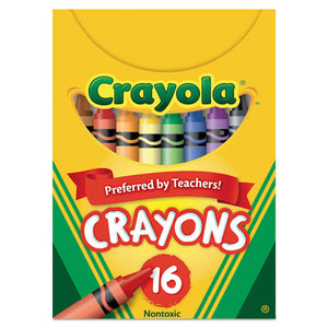 ESCYO520016 - Classic Color Crayons, Tuck Box, 16 Colors