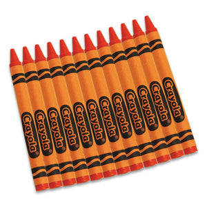 Bulk Crayons, Orange, 12-box