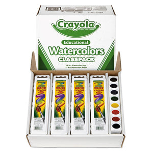 ESCYO538101 - Watercolor Set, 8 Assorted Colors-set, 36 Sets-box