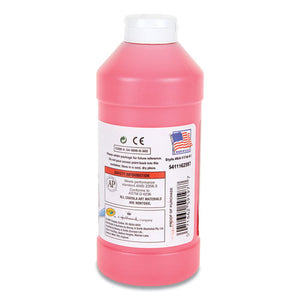 Premier Tempera Paint, Shocking Pink, 16 Oz Bottle