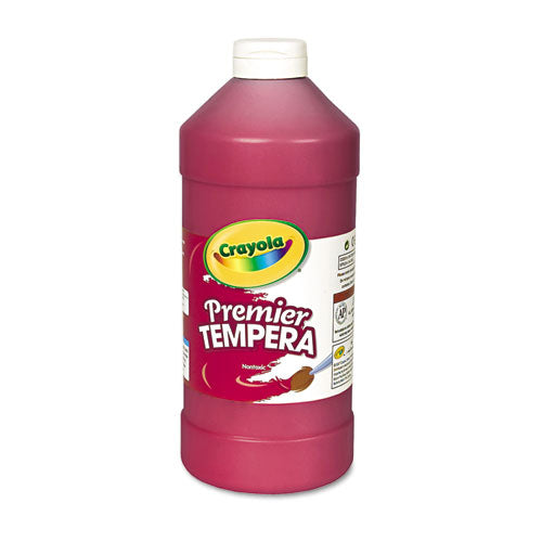 Premier Tempera Paint, Red, 16 Oz