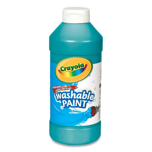 Artista Ii Washable Tempera Paint, Turquoise, 16 Oz Bottle