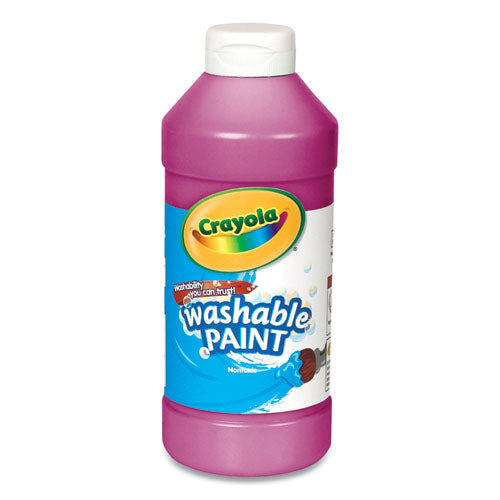 Washable Paint, Magenta, 16 Oz Bottle