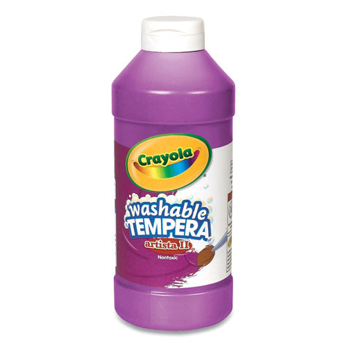 Artista Ii Washable Tempera Paint, Violet, 16 Oz Bottle