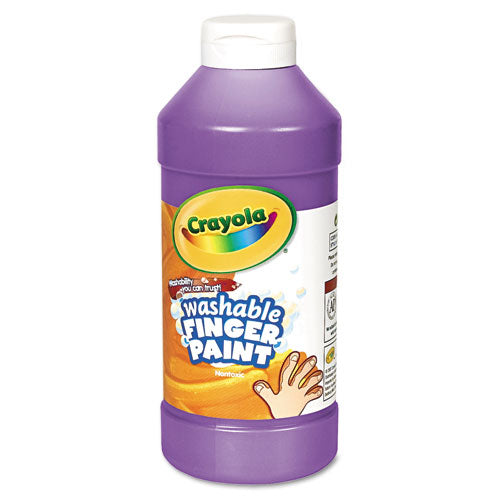 Washable Fingerpaint, Violet, 16 Oz