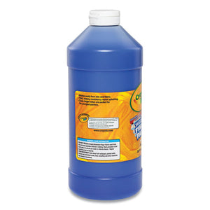 Washable Fingerpaint, Blue, 32 Oz Bottle