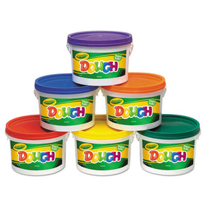 ESCYO570016 - Modeling Dough Bucket, 3 Lbs., Assorted, 6 Buckets-set