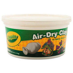 ESCYO575050 - Air-Dry Clay, White, 2 1-2 Lbs