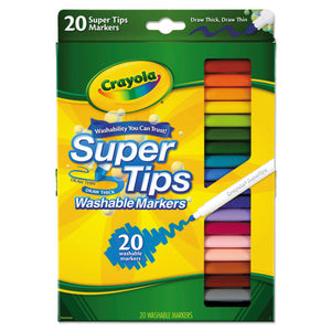 ESCYO588106 - Washable Super Tips Markers, Assorted, 20-set