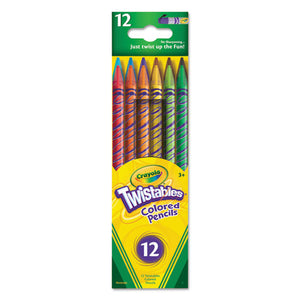 ESCYO687408 - Twistables Colored Pencils, 12 Assorted Colors-set