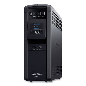 Pfc Sinewave Cp1500pfclcd Ups Battery Backup, 10 Outlets, 1500 Va, 1030 J