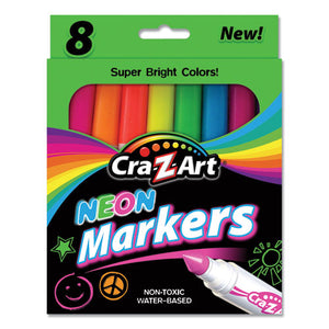 Marker,neon,brdlne,8ct