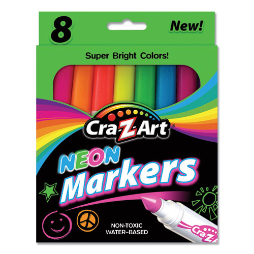 Marker,neon,brdlne,8ct