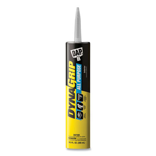 Dynagrip All Purpose Construction Adhesive, 10.3 Oz, Dries Off-white