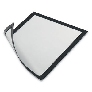 Duraframe Magnetic Sign Holder, 5.5 X 8.5, Silver Frame, 2-pack