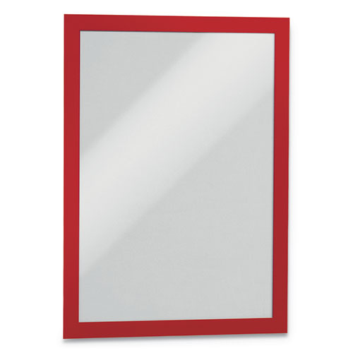 ESDBL476803 - DURAFRAME SIGN HOLDER, 8 1-2" X 11", RED FRAME, 2-PACK