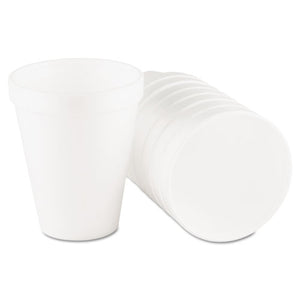 ESDCC10J10 - Foam Drink Cups, 10oz, White, 25-bag, 40 Bags-carton
