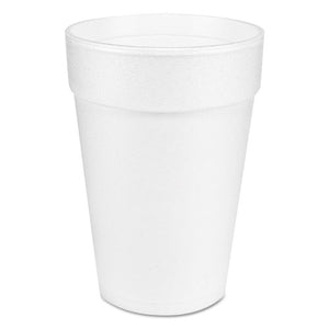ESDCC14J12 - Large Foam Drink Cup, 14 Oz, Hot-cold, White, 25-bag, 40 Bags-carton