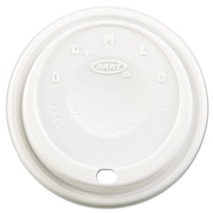 ESDCC16EL - Cappuccino Dome Sipper Lids, Fits 12-24oz Cups, White, 1000-carton