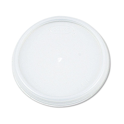 ESDCC16JL - Plastic Lids, Fits 12 - 24 Oz Foam Cups, Translucent, 100-pack, 10 Packs-carton