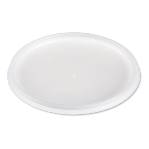 ESDCC32JL - Plastic Lids, Fits 32oz Foam Cups, Vented, White, 500-carton