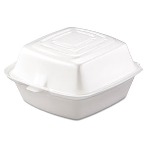 ESDCC50HT1 - Carryout Food Container, Foam, 1-Comp, 5 1-2 X 5 3-8 X 2 7-8, White, 500-carton