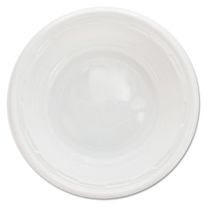 ESDCC5BWWFPK - Famous Service Impact Plastic Dinnerware, Bowl, 5-6 Oz, White, 125-pack