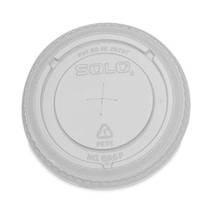 ESDCC695TS - STRWSLOT PLAS CUP LID  CLE 10-100