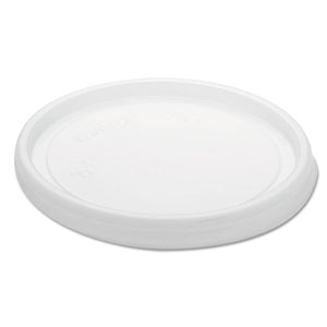 ESDCC6JLNV - Non-Vented Cup Lids F-6 Oz Cups, 2,3-1-2,4 Oz Food Containers, Plastic, Trans.