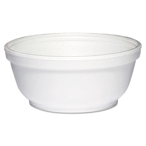 ESDCC8B20 - Foam Bowls, 8 Ounces, White, Round, 50-pack