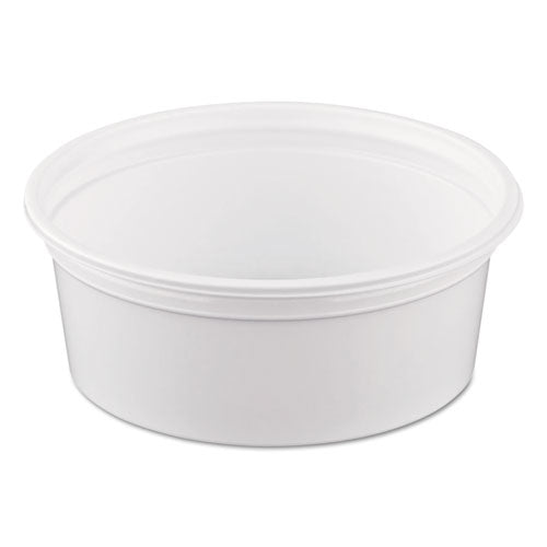 ESDCC8DWCP - Conex Deli Containers Combo, Plastic, 8 Oz, White, 500-carton