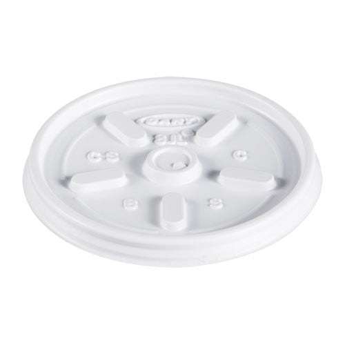 ESDCC8JL - Plastic Lids, For 8oz Hot-cold Foam Cups, Vented, 1000 Lids-carton