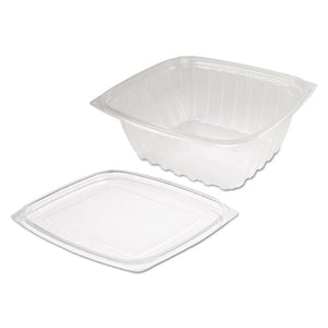 ESDCCC32DCPR - Clearpac Clear Container Lid Combo-Pack, 6 1-2 X 7 1-2 X 2.7, 63-pack, 4 Pk-ctn