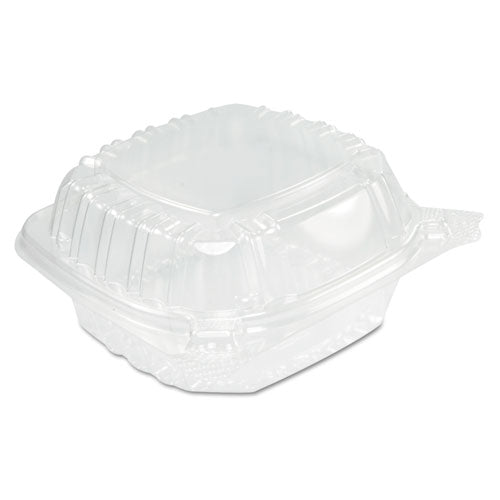 ESDCCC53PST1 - Clearseal Hinged Clear Containers, 13 4-5 Oz, Clear, Plastic, 5.4 X 5.3 X 2.6