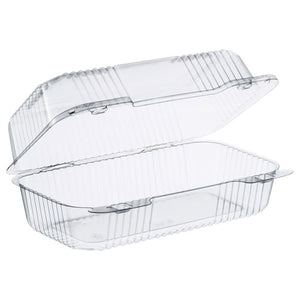 ESDCCC55UT3 - Staylock Clear Hinged Container, Plastic, 9x3x8 3-5, 3-Comp Clear 100-pk 2 Pk-ct