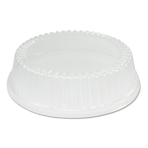 ESDCCCL9P - Dome Covers For Use With 9" Foam Plates, Clear, Plastic, 125-bag, 4-bags Carton