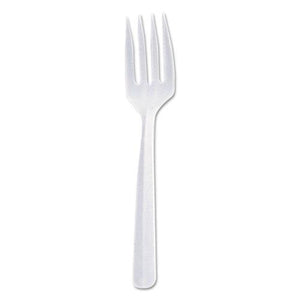 ESDCCF5BW - Bonus Polypropylene Cutlery, 5", Fork, White, 1000-carton