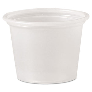 ESDCCP100N - Polystyrene Portion Cups, 1 Oz, Translucent, 2500-carton