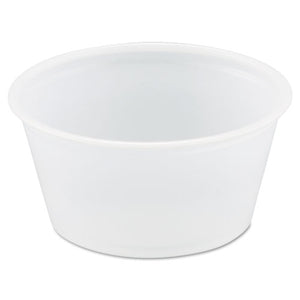 ESDCCP200N - Polystyrene Portion Cups, 2oz, Translucent, 250-bag, 10 Bags-carton