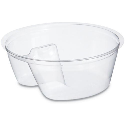 ESDCCPF35C1 - SINGLE COMPARTMENT CUP INSERT, 3 1-2 OZ, CLEAR, 1000-CARTON