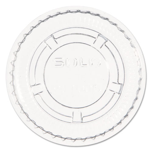 ESDCCPL100N - Portion-souffle Cup Lids. Fits .5-1oz Cups, Clear, 2500-carton