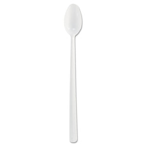 ESDCCSO8BW - Bonus Polypropylene Utensils, 8", Spoon, White, 1000-carton