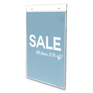 ESDEF68201VP - CLASSIC IMAGE WALL SIGN HOLDER, 8 1-2" X 11", CLEAR FRAME, 12-PACK