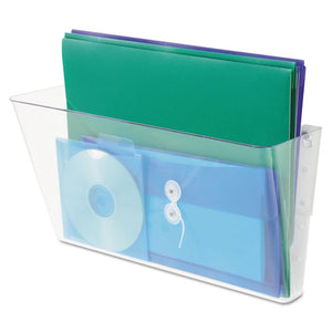 ESDEF74301 - STACKABLE DOCUPOCKET WALL FILE, LEGAL, 16 1-4 X 4 X 7, CLEAR