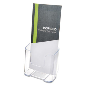 ESDEF77501 - DOCUHOLDER FOR COUNTERTOP-WALL-MOUNT, LEAFLET SIZE, 4 3-8 X 7 3-4 X 3 1-4, CLEAR