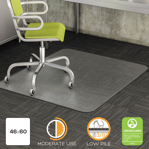 ESDEFCM13443FCOM - DURAMAT MODERATE USE CHAIR MAT, LOW PILE CARPET, ROLL, 46 X 60, RECTANGLE, CR